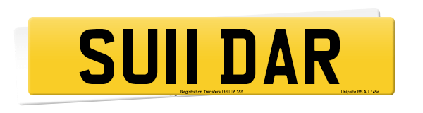 Registration number SU11 DAR
